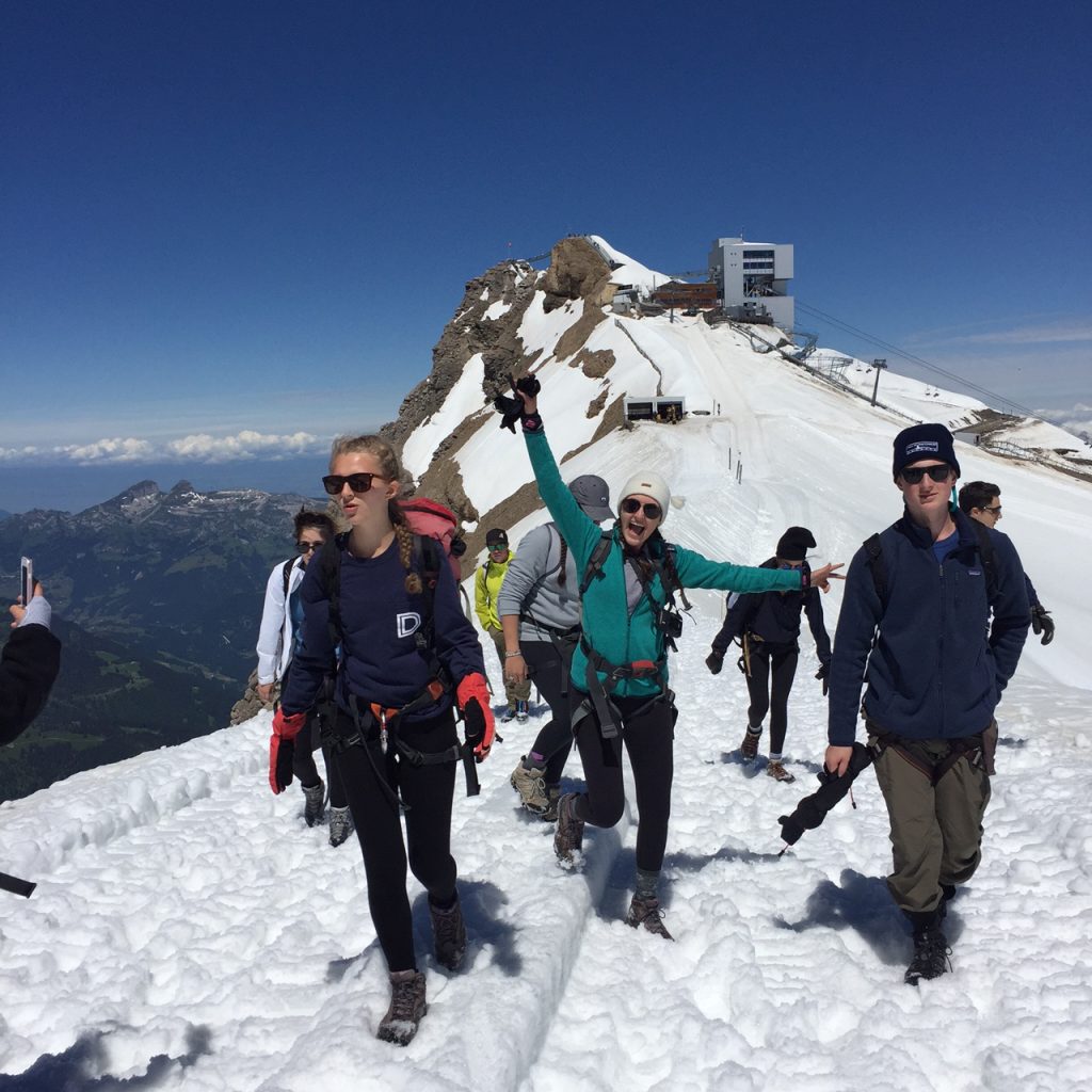 Katie, Liza, Ollie, and the crew