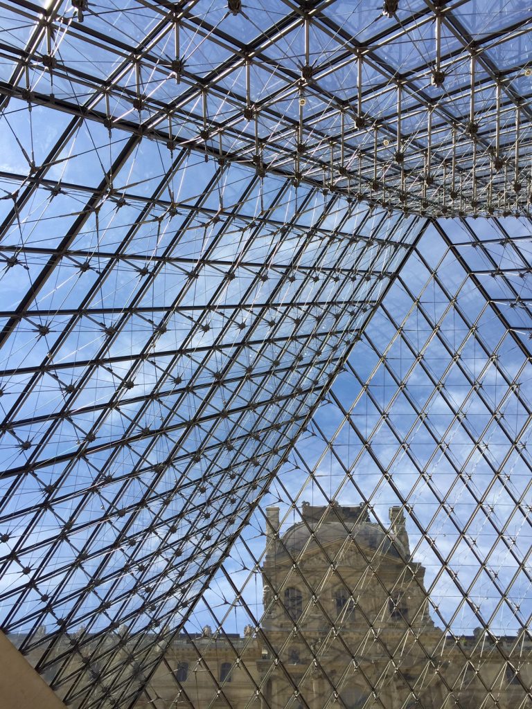 On our last day, we visited the luscious, lovely Louvre and its many centuries of arts and architecture from around the world and France's richest past.